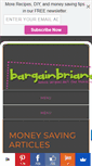 Mobile Screenshot of bargainbriana.com